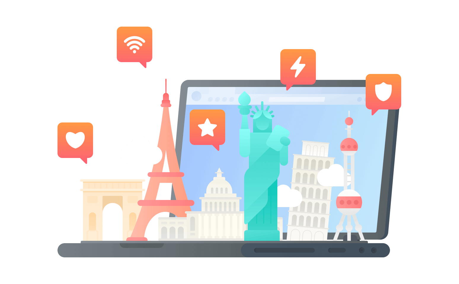 在斯瓦巴德和扬马延岛连接到中国vpn - 快回国